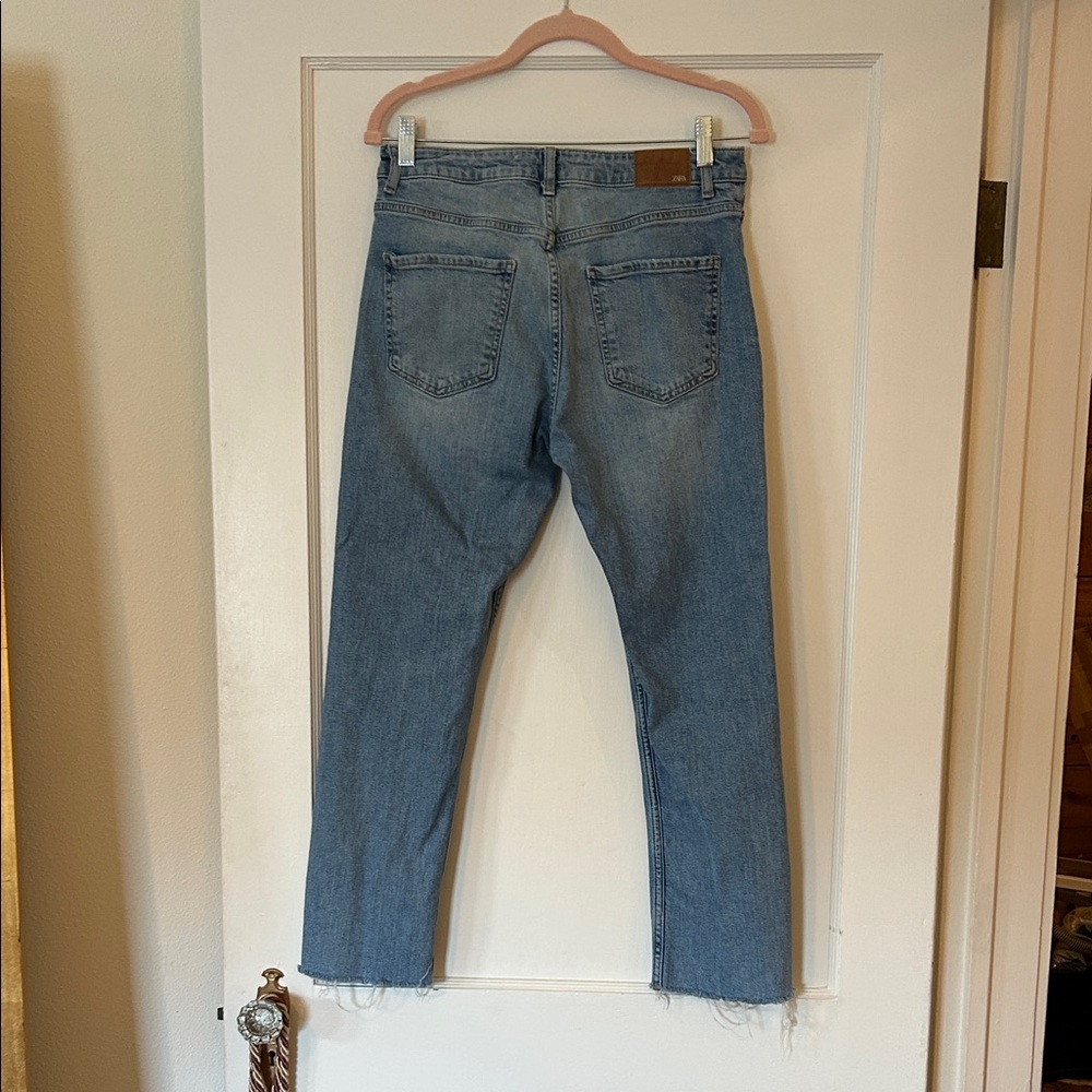 Zara Denim Straight Leg Jeans - Picture 5 of 5